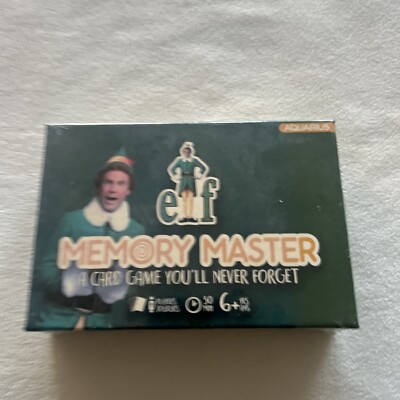 Elf Memory Master Card Game Christmas Stocking Filler Secret Santa NEW SEALED