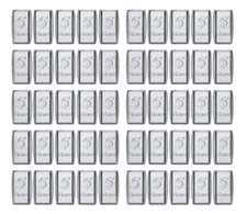 50 LOT Silver Bars 16 grams Pure 999 Fine Solid 5GN Bullion Precious Metals Shot
