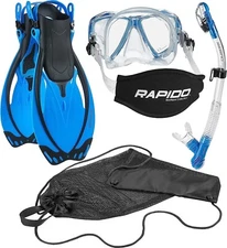 Phantom Aquatics SNORKEL SMALL Boutique Collection Three Window Tempered Glass