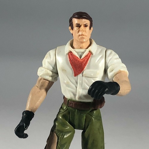 Jurassic Park 3 III Dr Alan Grant 2000 Hasbro 3.75" Scale Action Figure Vintage - Picture 8 of 12