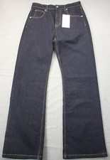 Calvin Klein Jeans Logo Womens Jenna Blue High Rise Boot Jeans NWT 29 x 30  90