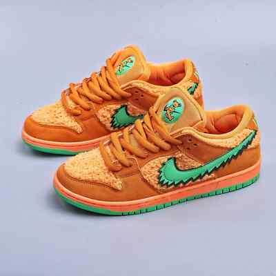 Grateful Dead X Dunk SB ''Orange Bear'' Low Top Men s Size US 7-12