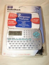 Radio Shack Personal Organizer w/768kb memory 10 Languages - EL 6991C NOS
