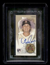 2023 Topps Allen and Ginter Framed Mini Auto Black Frame #MATC Triston Casas /25