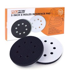 2Pack 5 Inch Soft Foam Hook and Loop Sanding Pad Cushion Buffer Backing Pad
