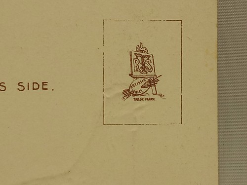 Antique RTS Artist Series Easter Greeting Card - Picture 4 of 4