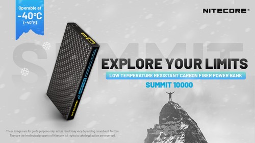 Nitecore Summit 10000 Low temperature resistant 10000mAh power bank - Picture 2 of 12