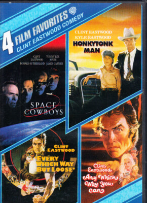 4 Film Favorite - Clint Eastwood Comedy (DVD, 2008) (Y1)