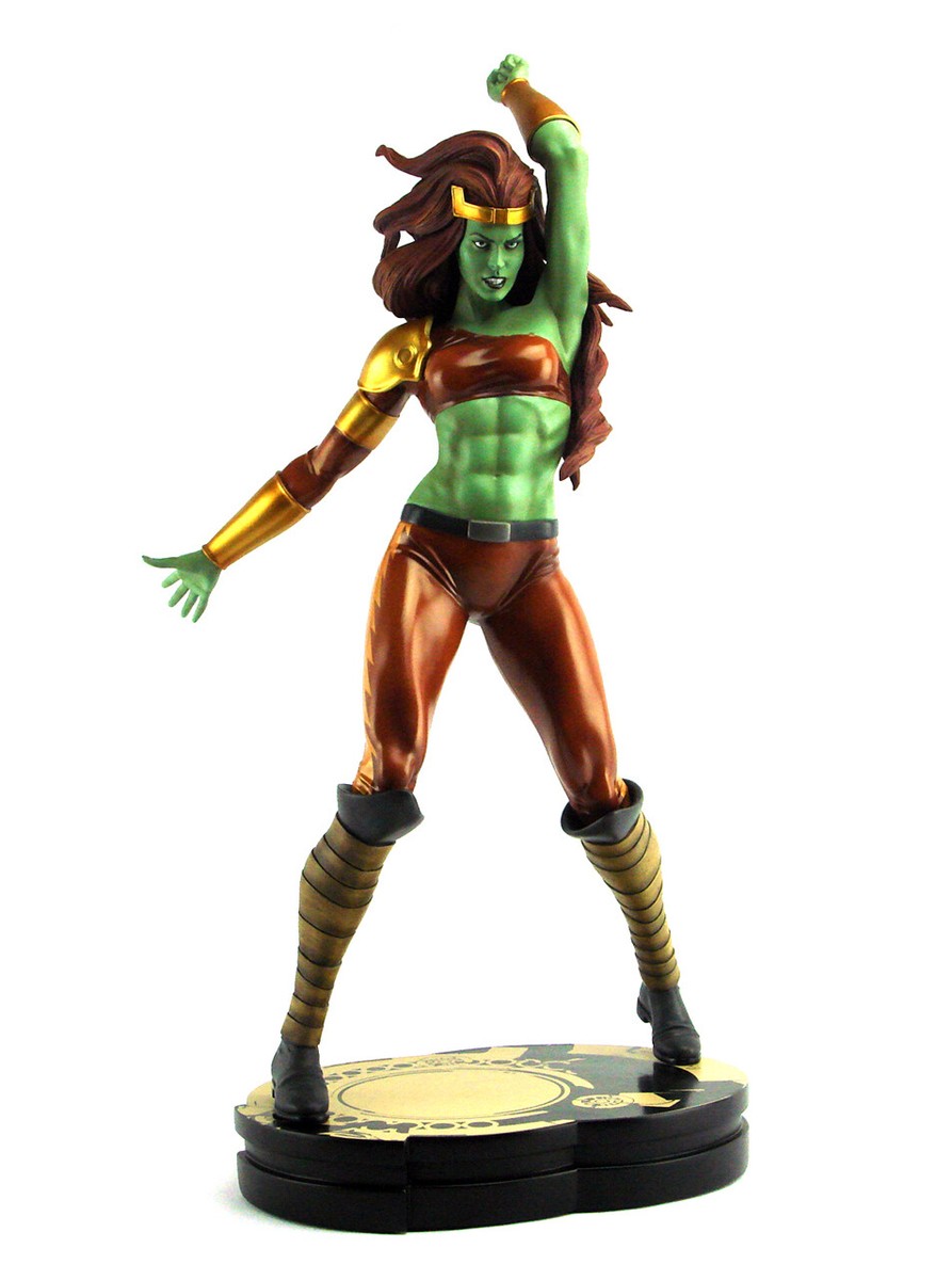 サイドショウ サヴェージ シーハルク SIDE SHOW Marvel Women of Marvel: Savage She-Hulk Polystone Statue by