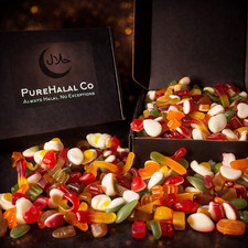 Halal Sweets Box Hamper 800g, Full of Delicious Halal Sweets Adults and Kids