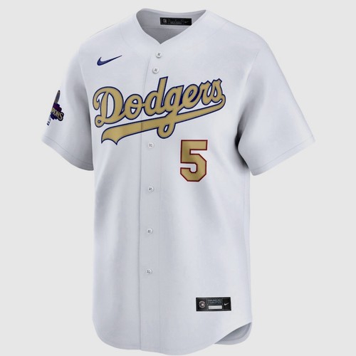 Freddie Freeman Los Angeles Dodgers Nike 2025 GOLD COLLECTION Jersey Size - S