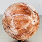 Natural Red Glue Flower Quartz Sphere Crystal Ball Healing 6900G — photo 2
