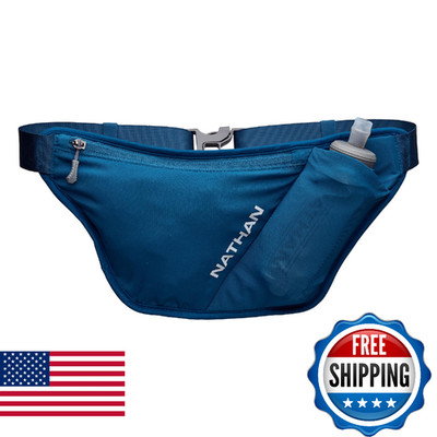 Nathan Hydration Belt for Running - Hydrapak Soft Flask 25 oz Bottle with ExoSpi