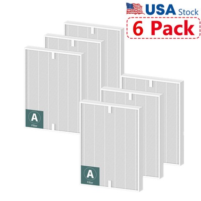 6 Pack 115115 Replacement Filter A Size 21 for Winix C535 5300 5300-2