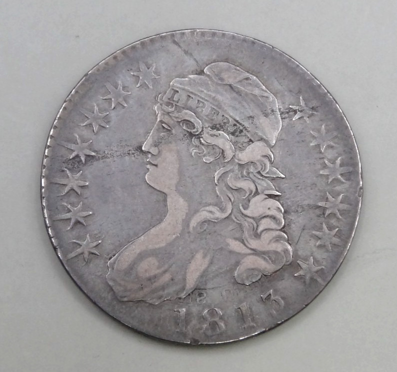 1813 Capped Bust 1/2 Dollar Overton 110