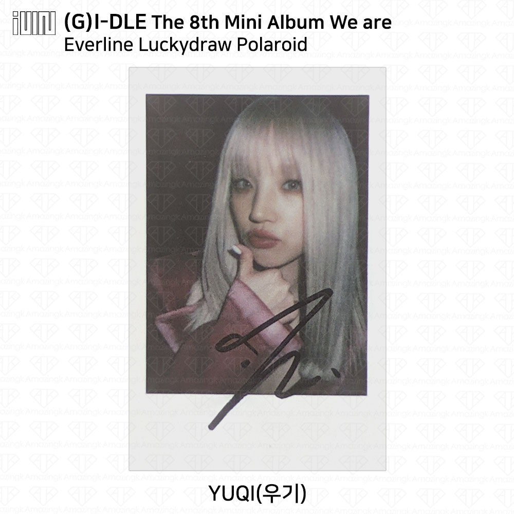 G)I-DLE IDLE I-DLE The 8th Mini Album We are Everline Luckydraw