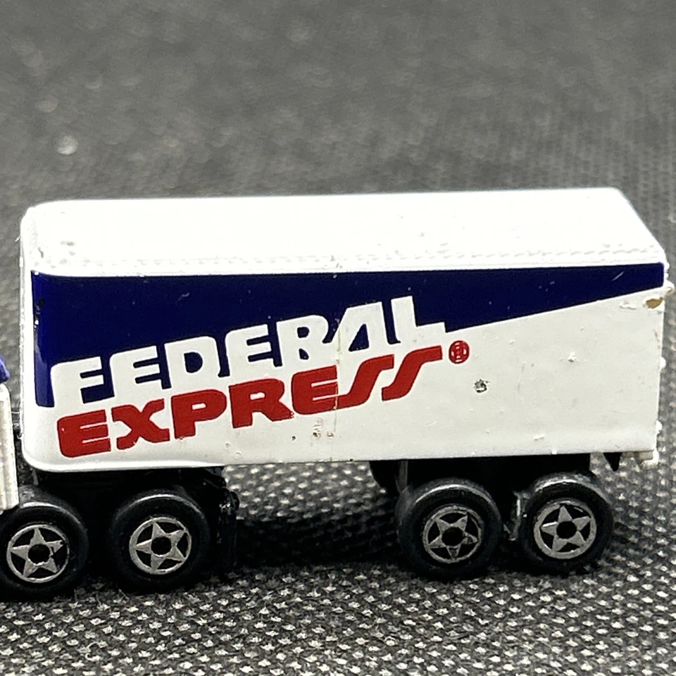 RARISSIMO Micro Machines Vintage Galoob 1990 Semi Camion Federal - Immagine 3 di 4