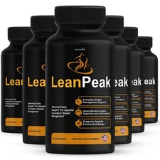 (6 Pack) Lean Peak Advanced Energy & Fitness Support Formula LeanPeak Capsules
