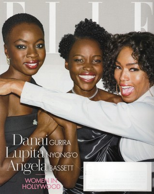 ELLE November 2018 Danai Gurira Lupita Nyong'o Angela Bassett Women In Hollywood