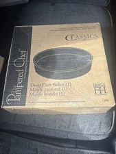 Pampered Chef Stoneware Deep Dish Baker 11" Family Heritage Collection #1390