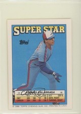 1988 Super Star Sticker Back Cards Andres Galarraga Roger McDowell Jimmy Key 1r1