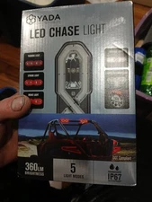 YADA 7 INCH LED CHASE LIGHT 360LM IP67 LM533858 New Sealed