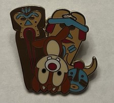Disney - Flexible Characters Mini Pin - Dale at The Enchanted Tiki Room Pin