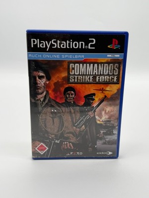 Commandos Strike Force Sony Playstation 2 guter Zustand CIB OVP