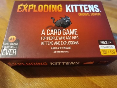 Exploding Kittens Original Edition Kartenspiel für Familien