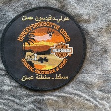 Harley Davidson Motorcycle Oman Dealership patch