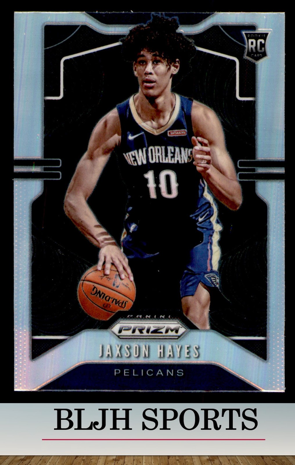 2019-20 Panini Prizm #254 Jaxson Hayes New Orleans Pelicans Silver RC(1C8)