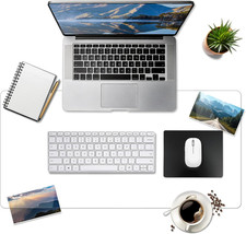 Tappetino in Pvc Trasparente Con Bordo Arrotondato Copertura per Scrivania Imper