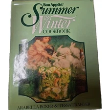 BON APPETIT SUMMER & WINTER COOKBOOK by Arabella Boxer & Tessa Traeger 1980