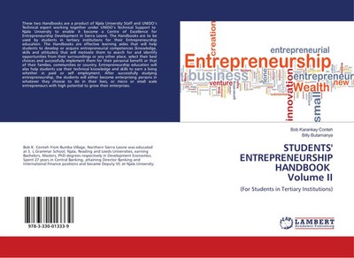 STUDENTS' ENTREPRENEURSHIP HANDBOOK Volume II Bob Karankay Conteh (u. a.) Buch
