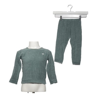 Petit Bateau, Pyjama, Größe: 110, Baumwolle/Modal/Polyamid, Grün, Einfarbig #Bpi