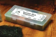 Krystal Dub Dispenser - 12 Popular Colors - by Hareline Dubbin - Fly Tying