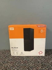 WD 8TB My Book Desktop Hard Drive Damaged Box