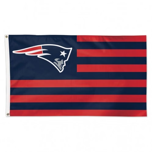 Neu England Patriots Flagge 3x5 Deluxe Americana Design - Bild 1 von 1