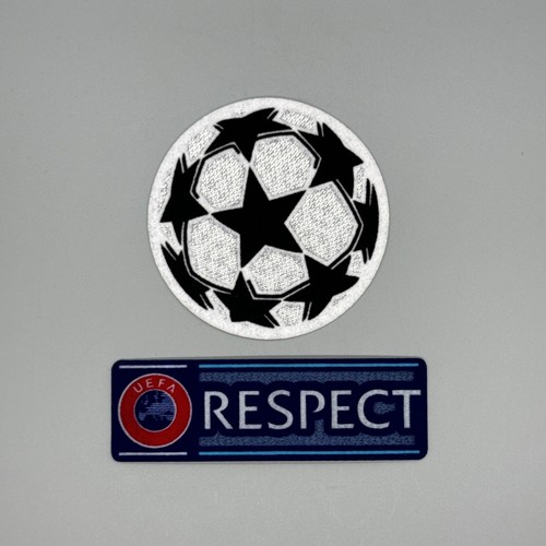 UEFA Champions League Soccer Patch Respect Iron-On Patch Ballstar La Liga Serie