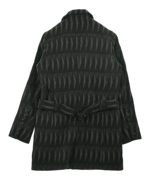 SHAREEF Balmacaan Coats Gray(Patterned) 2(Approx. M) 2200728963085 - second product detail image