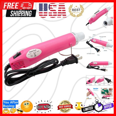 #ad Heat Gun Mini Hot Air Gun for DIY Crafts Portable Heat Air Gun Tool for Embo... $29.99