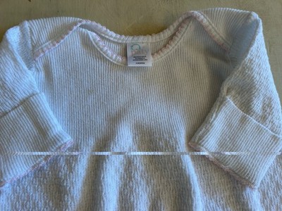 Paty Knit Gown White / Pink 3 Months