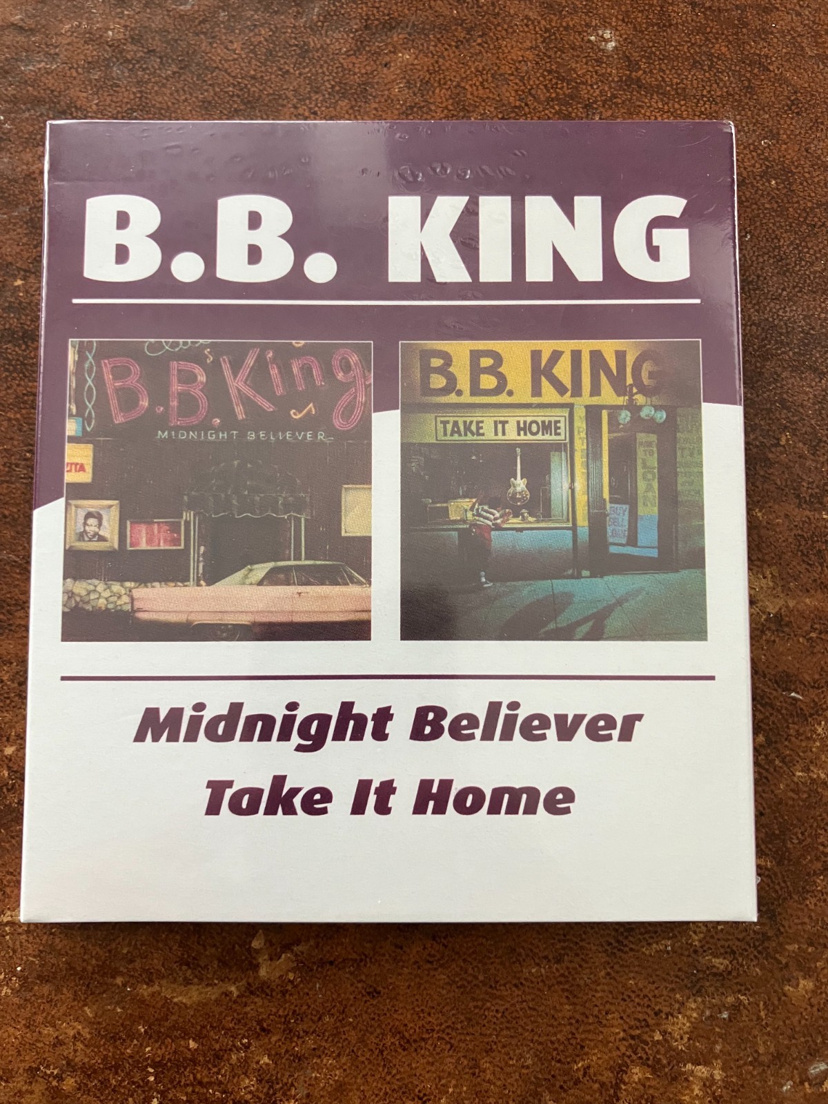 B.B.KING.  MIDNIGHT BELIEVER / TAKE IT HOME