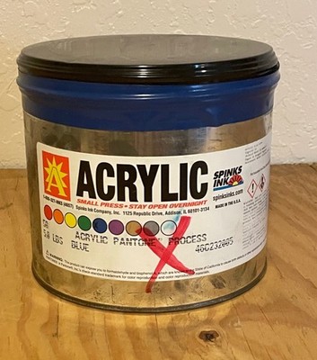 SPINKS ACRYLIC INK 5lb Pantone Process Blue
