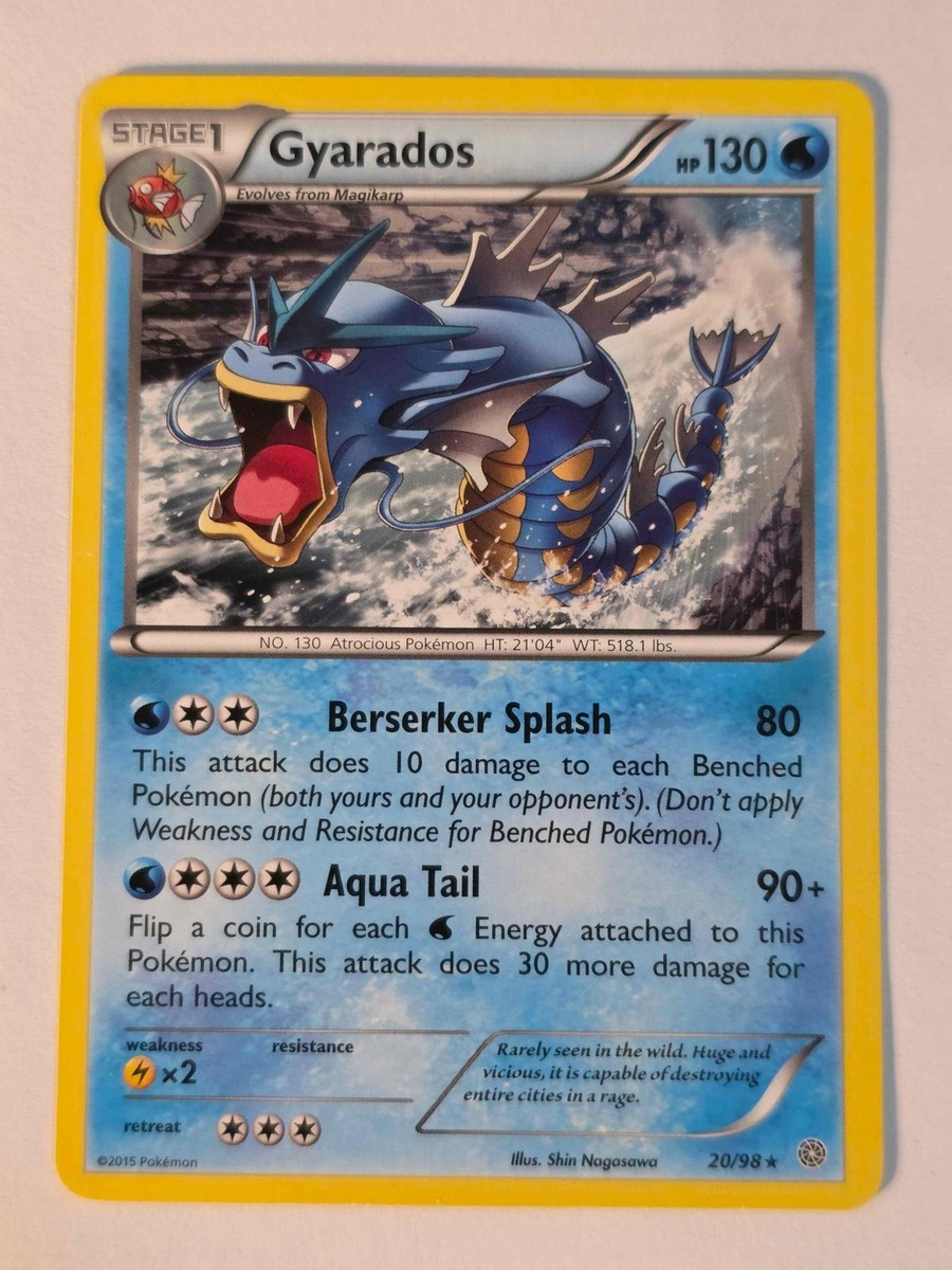 Gyarados 20/98 Rare Ancient Origins Pokemon NM | eBay