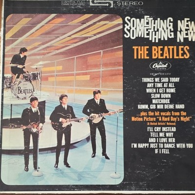 The Beatles - Something New Capitol Records ST 2108 12'' Vinyl LP Stereo
