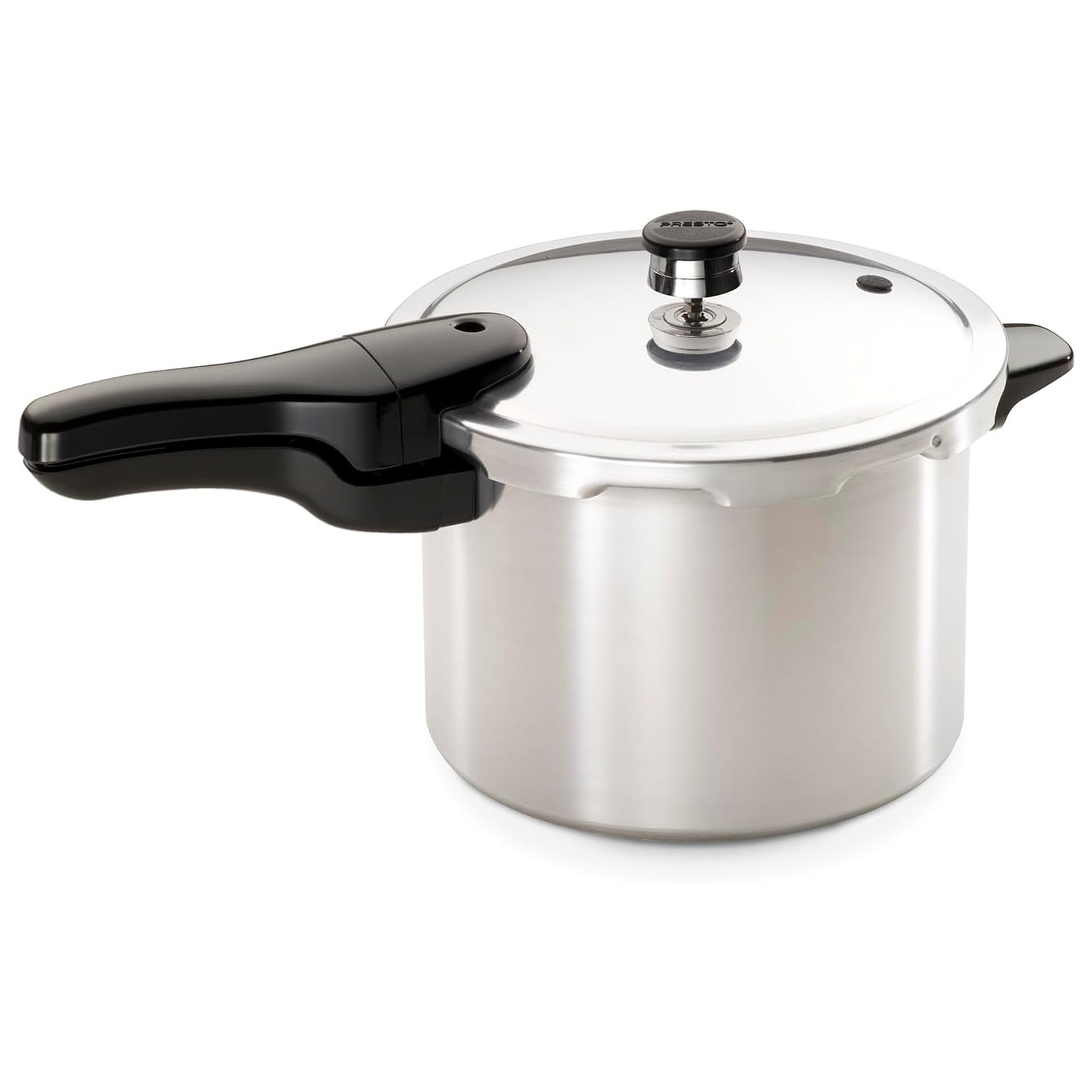 Presto 6 Quart Aluminum Pressure Cooker, Regulator & Cover Lock (Open Box)