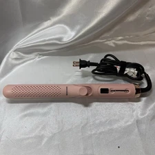 MESCOMB 2-in-1 Hair Styler Airflow 360 Straightener, Curler, Pink