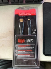 GIGAWARE 6-foot [1.82m] USB-A Male To Micro USB-B Male Cable