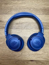 JBL Tune 710BT PURE BASS Bluetooth Wireless Over-Ear Headphones - Blue